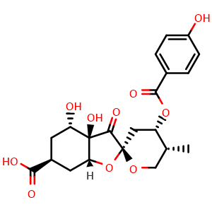 Chemical structure of Glochicoccin D , CAS 927812-23-5, AChemBlock AD273731