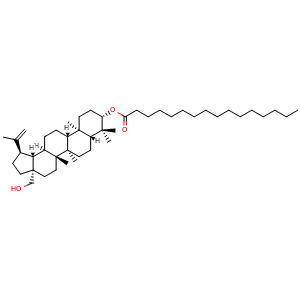 Chemical structure of Betulin palmitate , CAS 582315-55-7, AChemBlock AD273735