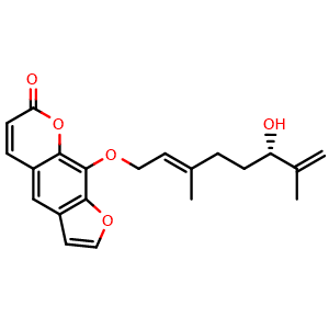 Chemical structure of Lansiumarin C , CAS 205115-75-9, AChemBlock AD273750