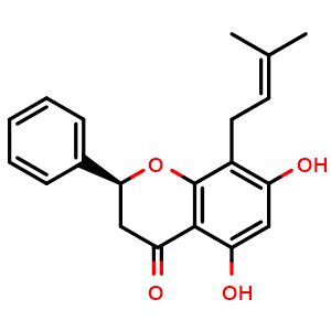 Chemical structure of Glabranin , CAS 41983-91-9, AChemBlock AD273756