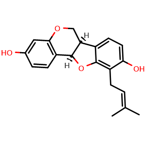 Chemical structure of Phaseollidin , CAS 37831-70-2, AChemBlock AD273761