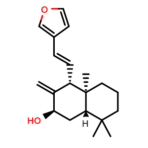 Chemical structure of Coronarin A , CAS 119188-33-9, AChemBlock AD273762