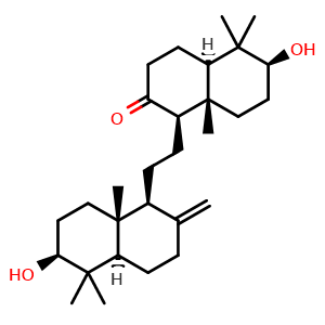 Chemical structure of 26-Nor-8-oxo-alpha-onocerin , CAS 125124-68-7, AChemBlock AD273772