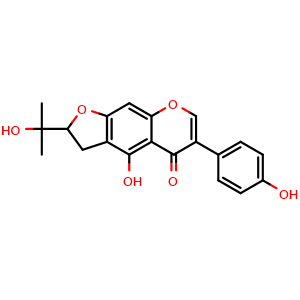 Chemical structure of Erythrinin C , CAS 63807-85-2, AChemBlock AD273773