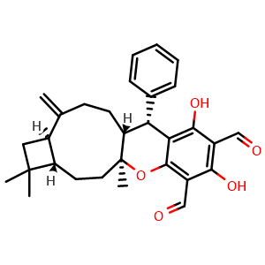 Chemical structure of Psidial A , CAS 1207181-35-8, AChemBlock AD273777