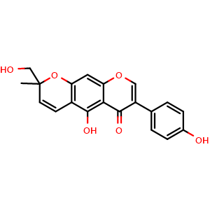 Chemical structure of Erysubin B , CAS 221150-19-2, AChemBlock AD273779