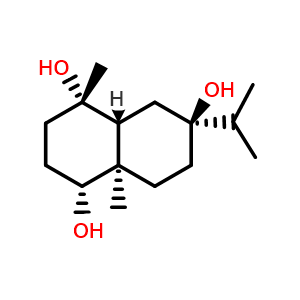 Eudesmane-1beta,4beta,7alpha-triol