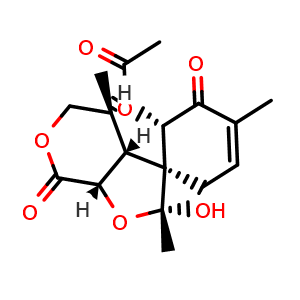 Chemical structure of O-Acetylcyclocalopin A , CAS 486430-93-7, AChemBlock AD273812