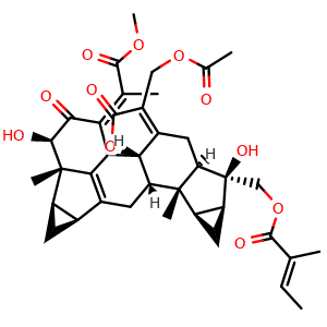 Chemical structure of Chlorahololide D , CAS 943136-39-8, AChemBlock AD273819