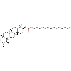 Chemical structure of alpha-Amyrin palmitate , CAS 22255-10-3, AChemBlock AD273823
