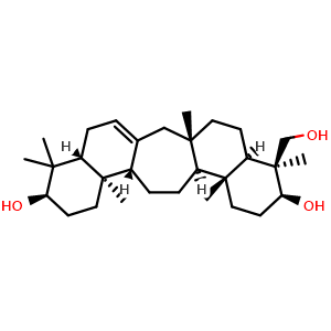 Chemical structure of 21-Episerratriol , CAS 24513-57-3, AChemBlock AD273830