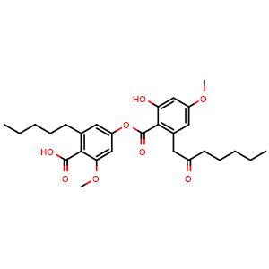 Chemical structure of Confluentic acid , CAS 6009-12-7, AChemBlock AD273831