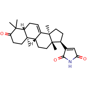 Chemical structure of Laxiracemosin H , CAS 1241871-28-2, AChemBlock AD273841