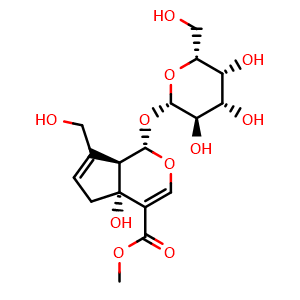 Chemical structure of Theviridoside , CAS 23407-76-3, AChemBlock AD273859