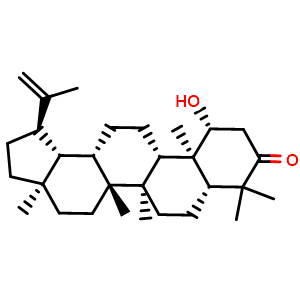Chemical structure of Glochidonol , CAS 23963-54-4, AChemBlock AD273868