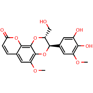 Chemical structure of 5'-Demethylaquillochin , CAS 305364-91-4, AChemBlock AD273878
