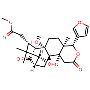 Chemical structure of 6-Deoxy-9alpha-hydroxycedrodorin , CAS 247036-52-8, AChemBlock AD273886