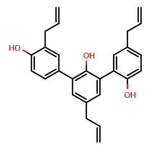 Chemical structure of Simonsinol , CAS 155709-40-3, AChemBlock AD273897