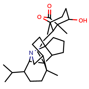 Chemical structure of Yunnandaphninine G , CAS 1042143-83-8, AChemBlock AD273899