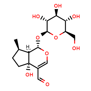Chemical structure of Yuheinoside , CAS 72396-01-1, AChemBlock AD273908