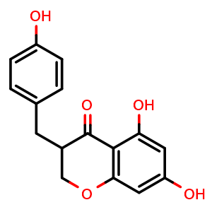 Chemical structure of 4'-Demethyl-3,9-dihydroeucomin , CAS 107585-77-3, AChemBlock AD273916