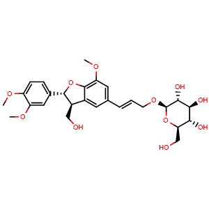 Chemical structure of Longifloroside A , CAS 175556-08-8, AChemBlock AD273919