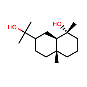 Chemical structure of Cryptomeridiol , CAS 4666-84-6, AChemBlock AD273920