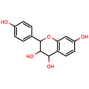 Chemical structure of 3,4,4',7-Tetrahydroxyflavan , CAS 38412-82-7, AChemBlock AD273938