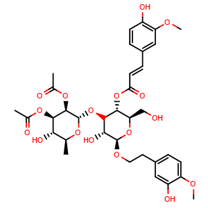 Chemical structure of Clerodenoside A , CAS 164022-75-7, AChemBlock AD273946