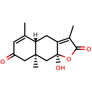 Chemical structure of Chlorantholide D , CAS 1253106-58-9, AChemBlock AD273947