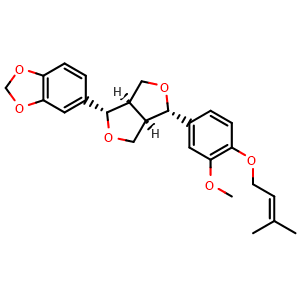 Chemical structure of Prenylpiperitol , CAS 157659-20-6, AChemBlock AD273951