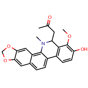 Chemical structure of 6-Acetonyl-N-methyl-dihydrodecarine , CAS 1253740-09-8, AChemBlock AD273955