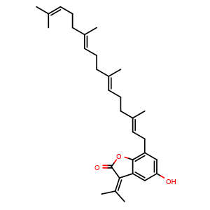 Chemical structure of Rhuscholide A , CAS 944804-58-4, AChemBlock AD273961