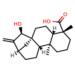 Chemical structure of Deacetylxylopic acid , CAS 6619-95-0, AChemBlock AD273979