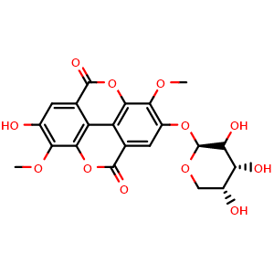 Chemical structure of 3-O-Methylducheside A , CAS 62218-23-9, AChemBlock AD273985