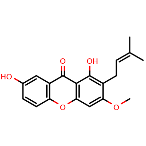 1,7-Dihydroxy-3-methoxy-2-prenylxanthone