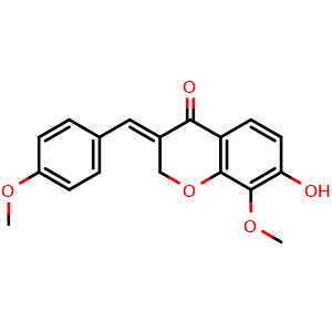Chemical structure of 8-Methoxybonducellin , CAS 90996-27-3, AChemBlock AD273995