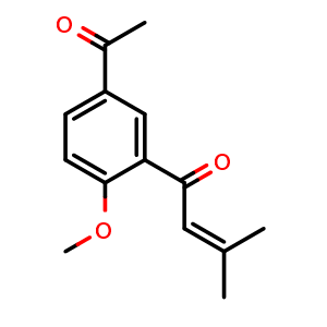 Chemical structure of Dehydroespeletone , CAS 51995-99-4, AChemBlock AD274000