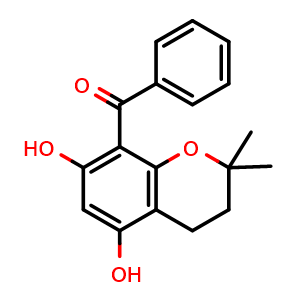 8-Benzoyl-5,7-dihydroxy-2,2-dimethylchromane