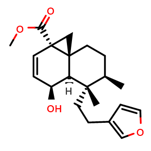 Chemical structure of Methyl dodonate A , CAS 349534-70-9, AChemBlock AD274029