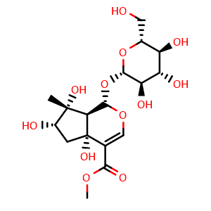 Chemical structure of Lamiide , CAS 27856-54-8, AChemBlock AD274033