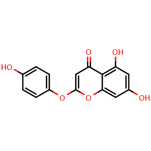 Chemical structure of Demethoxycapillarisin , CAS 61854-36-2, AChemBlock AD274037