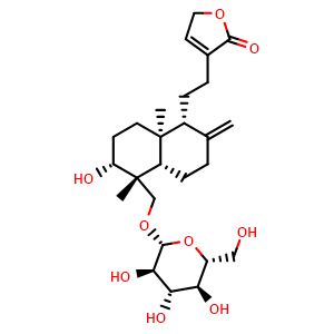 Chemical structure of Andropanoside , CAS 82209-72-1, AChemBlock AD274039