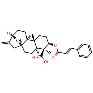 ent-3beta-Cinnamoyloxykaur-16-en-19-oic acid