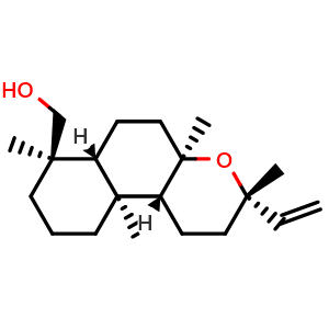 Chemical structure of 13-Epijhanol , CAS 133005-15-9, AChemBlock AD274061
