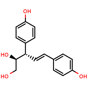 Chemical structure of Agatharesinol , CAS 7288-11-1, AChemBlock AD274073