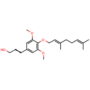 Chemical structure of Nelumol A , CAS 77836-86-3, AChemBlock AD274078