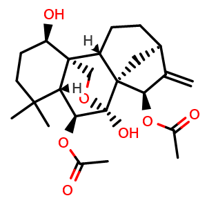 Chemical structure of Trichokaurin , CAS 23811-50-9, AChemBlock AD274097