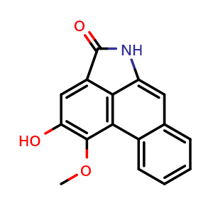 Chemical structure of Aristolactam AII , CAS 53948-07-5, AChemBlock AD274104