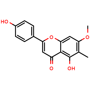 Chemical structure of 8-Demethylsideroxylin , CAS 80621-54-1, AChemBlock AD274114